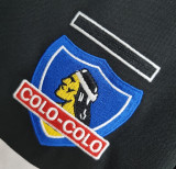 1996/97 Colo-Colo Away Black Retro Soccer Jersey