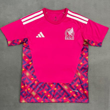 2026/27 Mexico Goalkeeper Red Fans Soccer Jersey