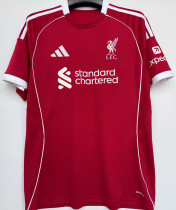 2025/26 LFC 1:1 Quality Home Red Fans Soccer Jersey
