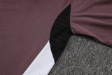 2025/26 M Utd Grey Purple POLO Sweater Tracksuit