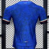 2025 Italy Blue Player Version Soccer Jersey