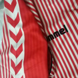 1986 Denmark Home Retro Soccer Jersey
