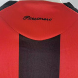 2008/09 AC Milan Home Long Sleeve Retro Jersey