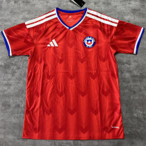 2026/27 Chile Home Red Fans Soccer Jersey