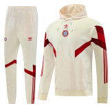 2025 BFC Beige Zipper Jacket Tracksuit