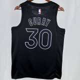 Warriors CURRY #30  Black Honor Edition NBA Jerseys