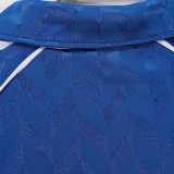 1986/87 RM Away Blue Retro Soccer Jersey