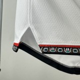 2025/26 Grizzlies White NBA Cotton Pants