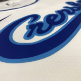LA Lakers Bryant # 8 White NBA Jerseys Hot Pressed