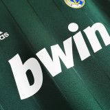 2012/13 RM Third Green Retro Long Sleeve Soccer Jersey