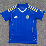 2025/26 Leicester City Home Blue Fans Soccer Jersey