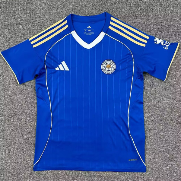 2025/26 Leicester City Home Blue Fans Soccer Jersey
