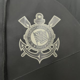 2024/25 Corinthians Black Windbreaker