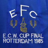 1985 Everton E.C.W CUP FINAL Retro Soccer Jersey