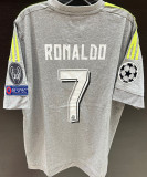 2015/16 RM Away Grey Retro Soccer Jersey