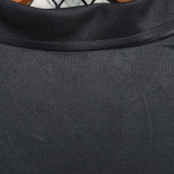 2004 Brazil Special Edition Black Retro Long Sleeve Jersey
