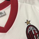 2002/03 AC Milan Away White Retro Soccer Jersey