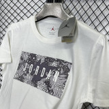 2025 Jordan White High Quality Casual T-Shirt  T175