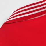1977 M Utd Home Red Retro Soccer Jersey