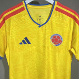 2026/27 Colombia Home Yellow Player Version Soccer Jersey
