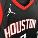 Rockets DURANT #7 Black NBA Jersey