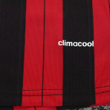 2013/14 AC Home Retro Kids Long Sleeve Soccer Jersey