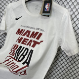 2025 Miami HEAT White High Quality Casual T-Shirt 	 T157