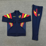 2025 Spain Sapphire Blue Jacket Tracksuit