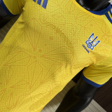2026/27 Ukraine Home Yellow Player Version Soccer Jersey