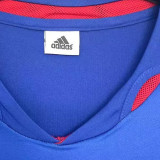 2004 France Home Blue Retro Soccer Jersey