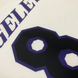 Lakers BRYANT #8 White City Edition NBA Jerseys