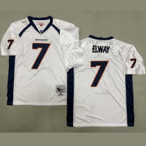 ELWAY #7 Men's Denver Broncos Retro NFL Jersey 野马