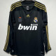 2009/10 RM Away Black Retro Fans Long Sleeve Jersey
