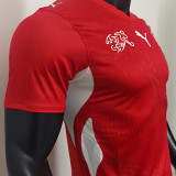 2026/27 Switzerland Home Red Player Version Soccer Jersey