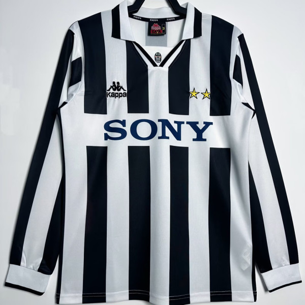 1995/97 JUV Home Retro Long Sleeve Soccer Jersey