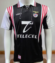 1997/1998 Benfica Away Black Retro Soccer Jersey
