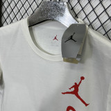 2025 Jordan White High Quality Casual T-Shirt T179
