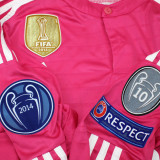 2014/15 RM Away Pink Retro Soccer Jersey