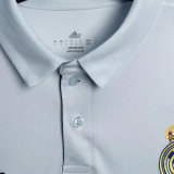 2016/17 RM White Home Retro Long Sleeve Soccer Jersey