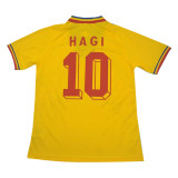 1994 Romania Yollow Retro Soccer Jersey