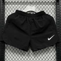 2025/26 NK Black Casual Double Layer Short Pants  D1103  双层短裤