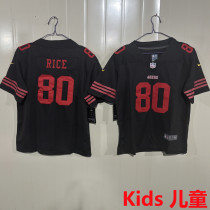 RICE #80 San Francisco 49ers Kids NFL Jersey 49人