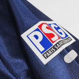2001/2002 PSG Home Retro Long Sleeve Soccer Jersey