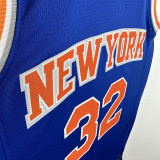 2025 NY Knicks TOWNS  #32 Blue City Edition NBA Jerseys