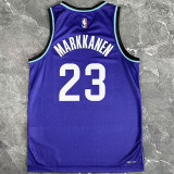 2026 Jazz MARKKANEN #23 Purple NBA Jerseys