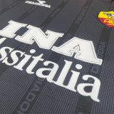 1999/2000 Roma Third Black Retro Kids Soccer Jersey