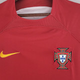 2022/23 Portugal 1:1 Quality Home Red Fans Soccer Jersey