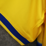 1999/00 Parma Home Yellow Retro Soccer Jersey