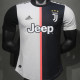 2019/20 JUV Home White Black Retro Player Version Soccer Jersey