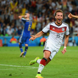 2014 Germany Home White Retro Fans Soccer Jersey  3 Start 三星
